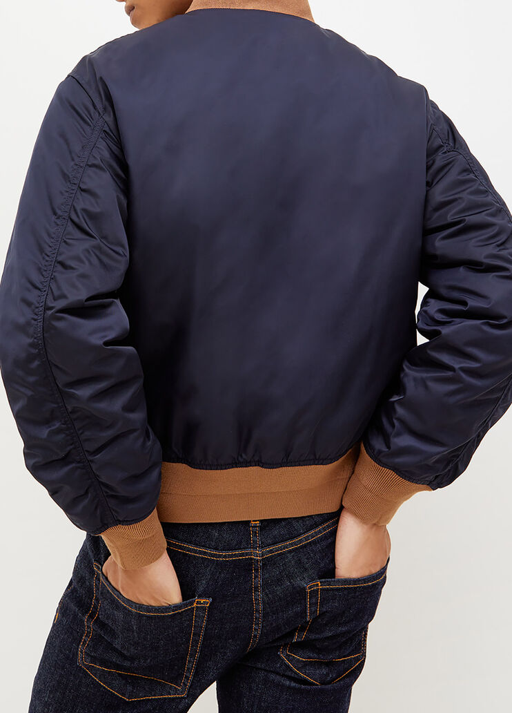 Bomber con relleno Sorona® azul oscuro Liu Jo - large image number 1