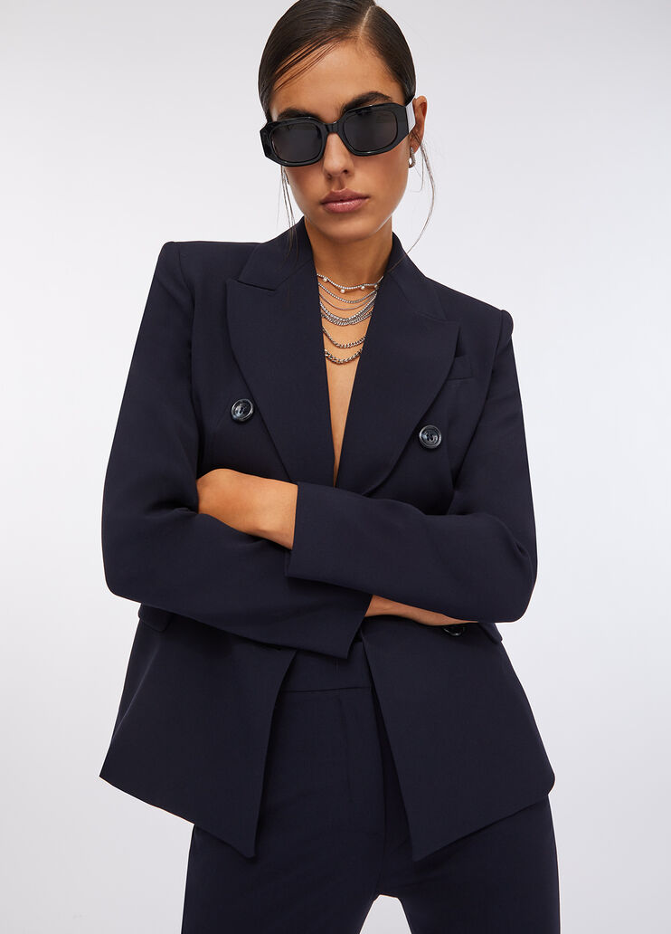 Double-breasted blazer  sea blue Liu Jo - medium Double-breasted blazer  sea blue Liu Jo - medium