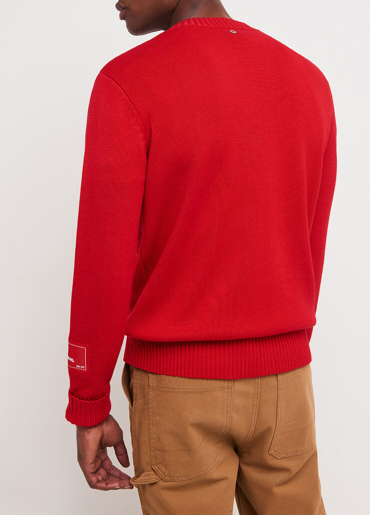 Pullover mit Patch Rot Liu Jo - large image number 1