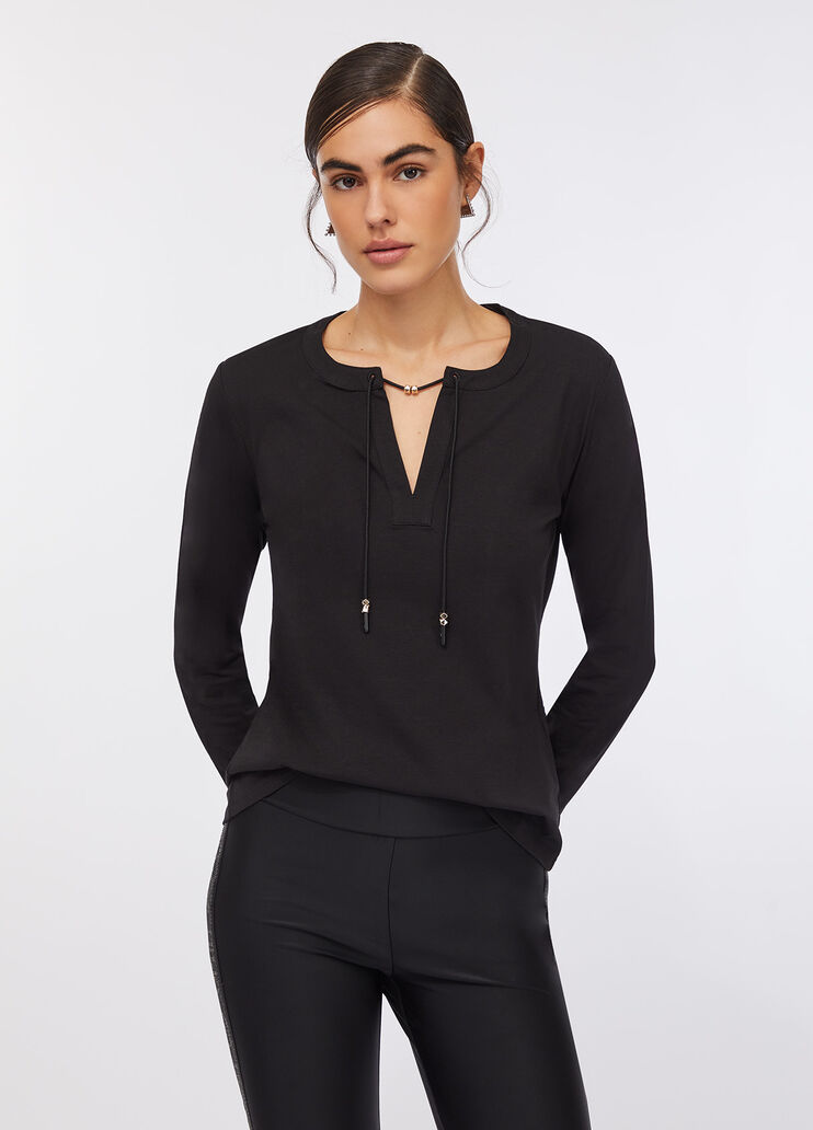 T-Shirt Liu Jo Better Schwarz Liu Jo - large image number 0