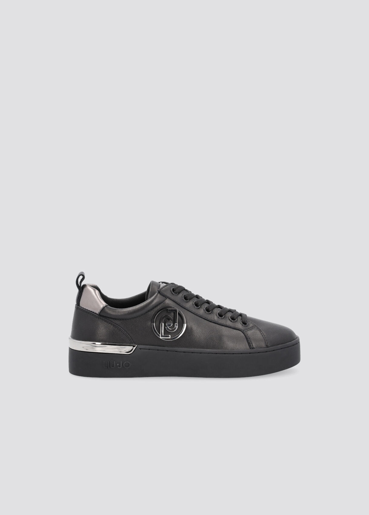 sneakers pelle nera