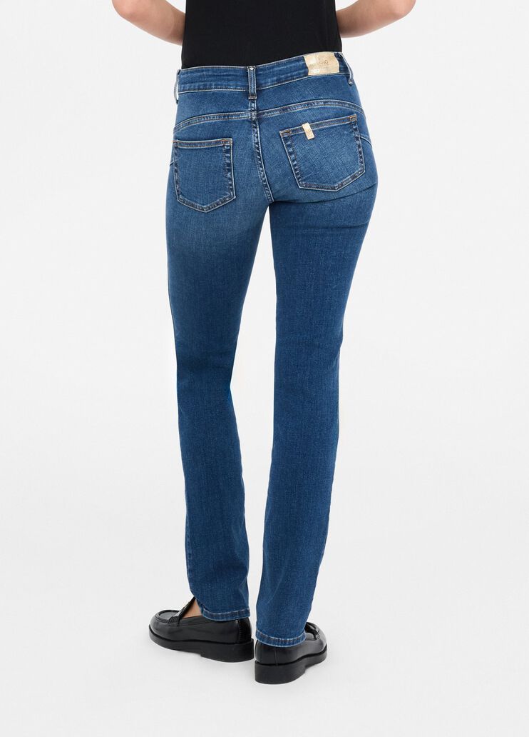 Slim fit jeans blue denim Liu Jo - large image number 1 Slim fit jeans blue denim Liu Jo - large image number 1