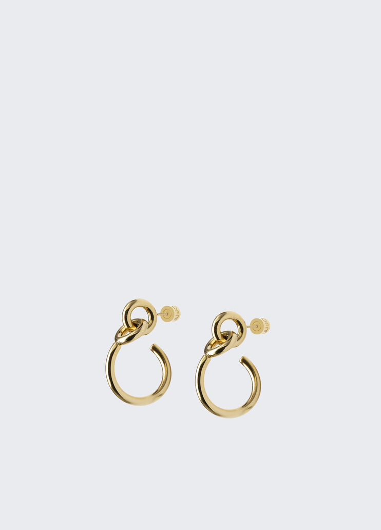 Hoop earrings gold-colour Liu Jo - medium Hoop earrings gold-colour Liu Jo - medium