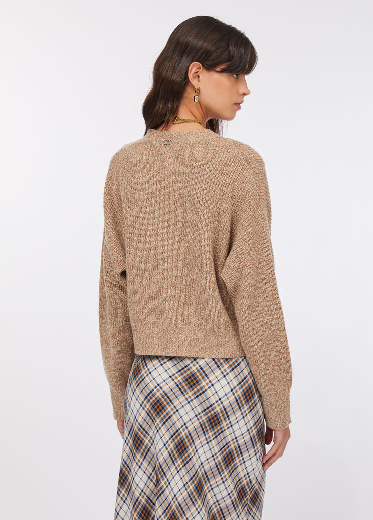 Cardigan mit Schmuckknöpfen Schokolade Liu Jo - large image number 1