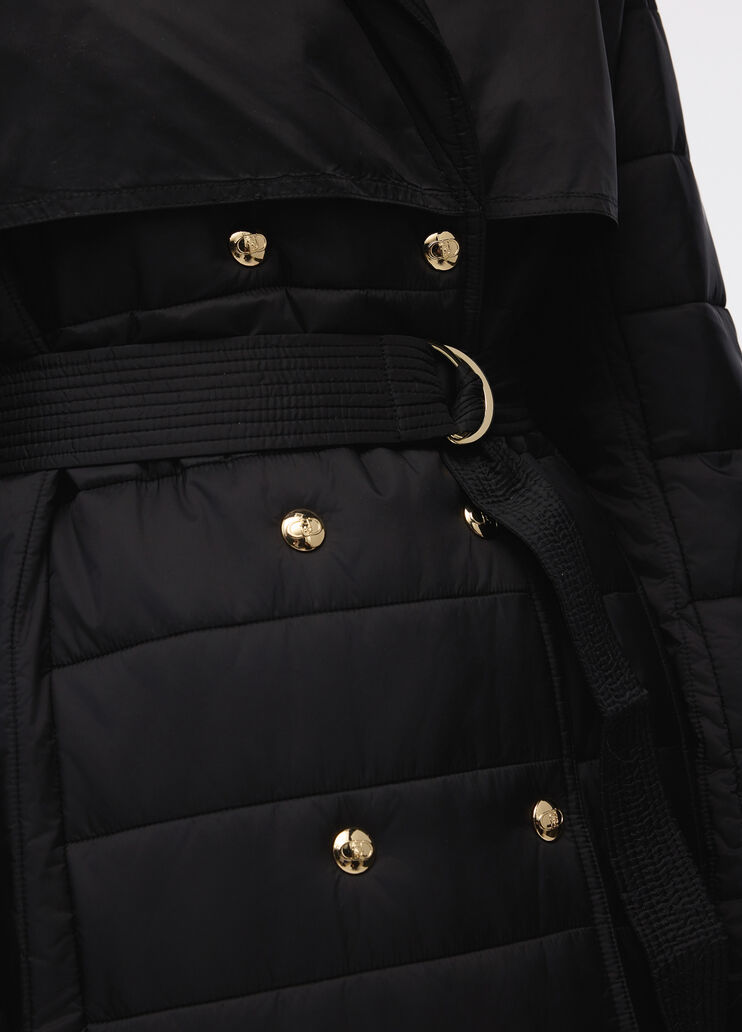 Veste longue rembourrée noir Liu Jo - large image number 2