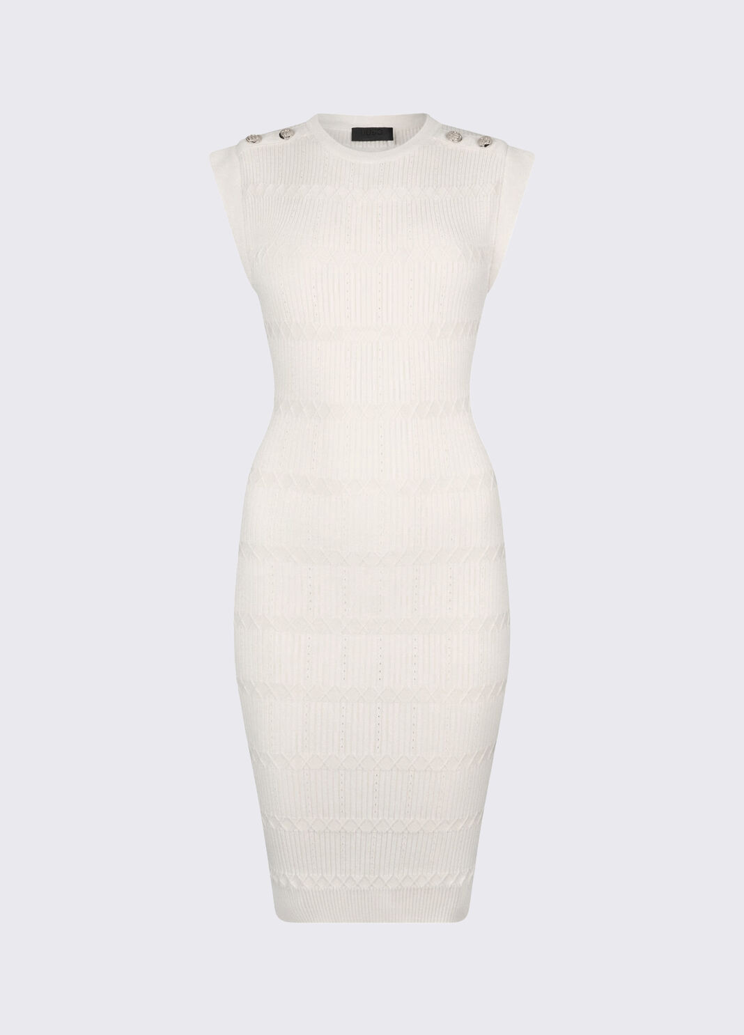 Abito corto in maglia cappuccino Liu Jo - large image number 6