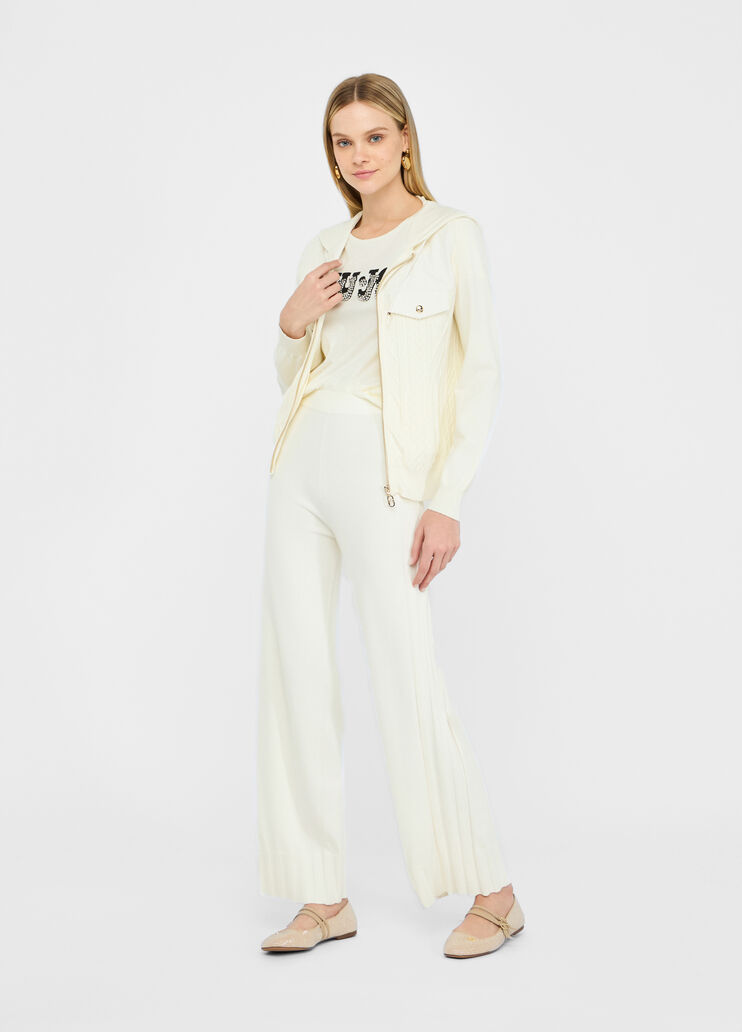 Liu Jo Better top milk white Liu Jo - large image number 5 Liu Jo Better top milk white Liu Jo - large image number 5