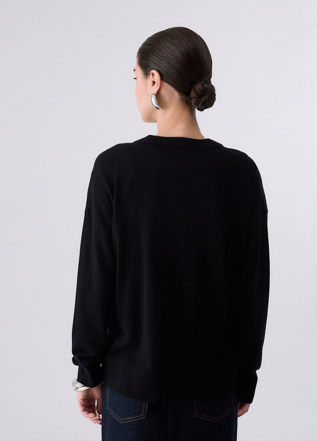 Wool Blend Sweater black Liu Jo - large image number 1