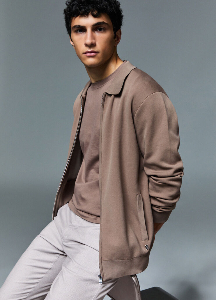 Cardigan long avec zip gingembre Liu Jo - medium