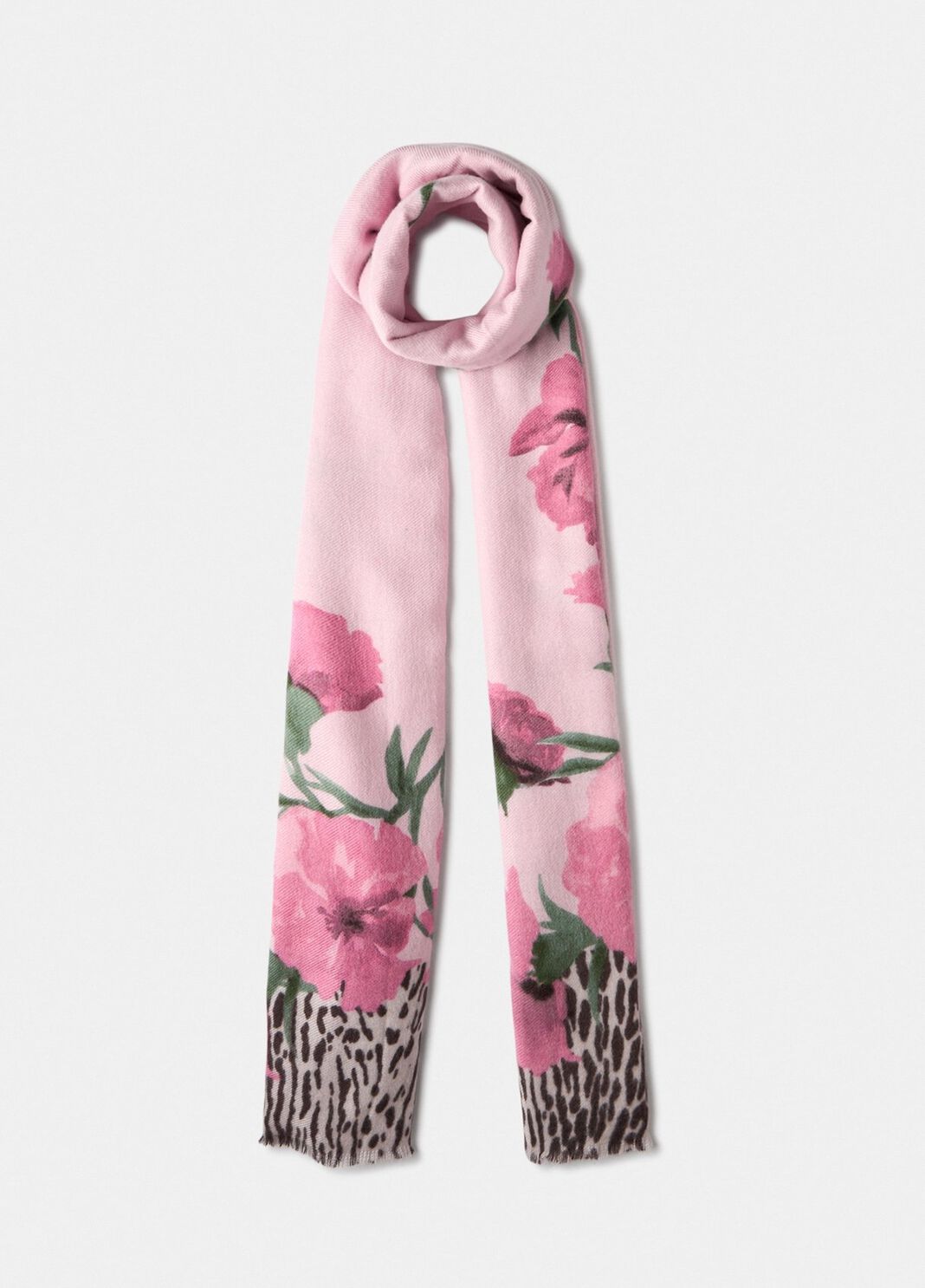 Stola mit floralem Animal-Print Flieder Liu Jo - large image number 0