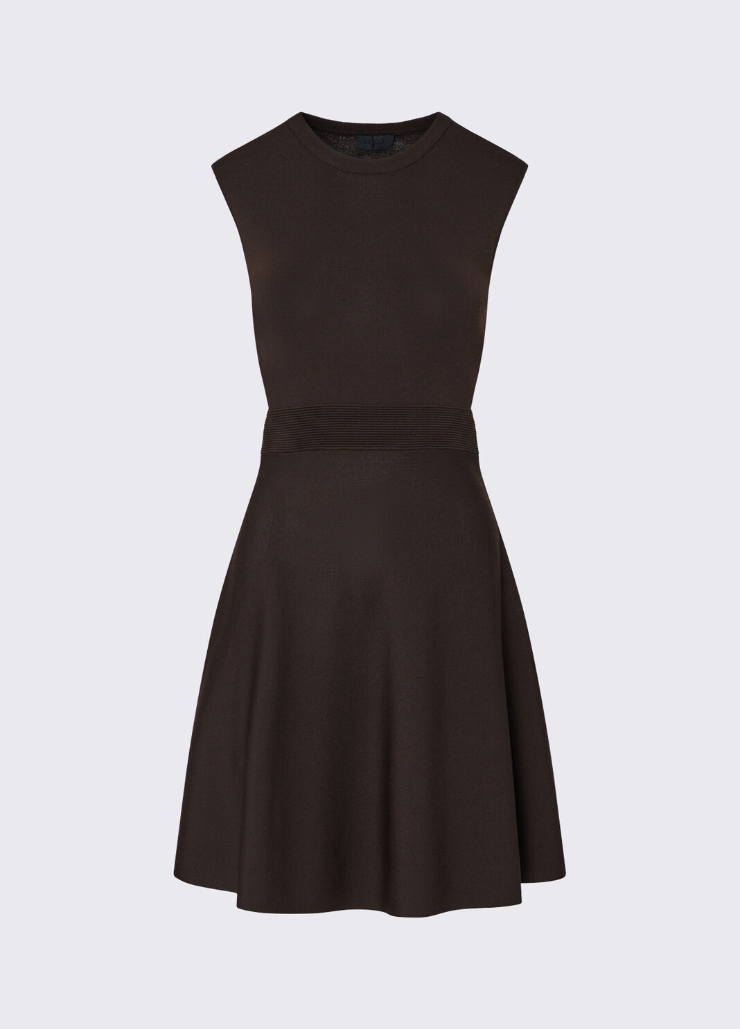 Knit Dress with Lace Detail mocha Liu Jo - large image number 6