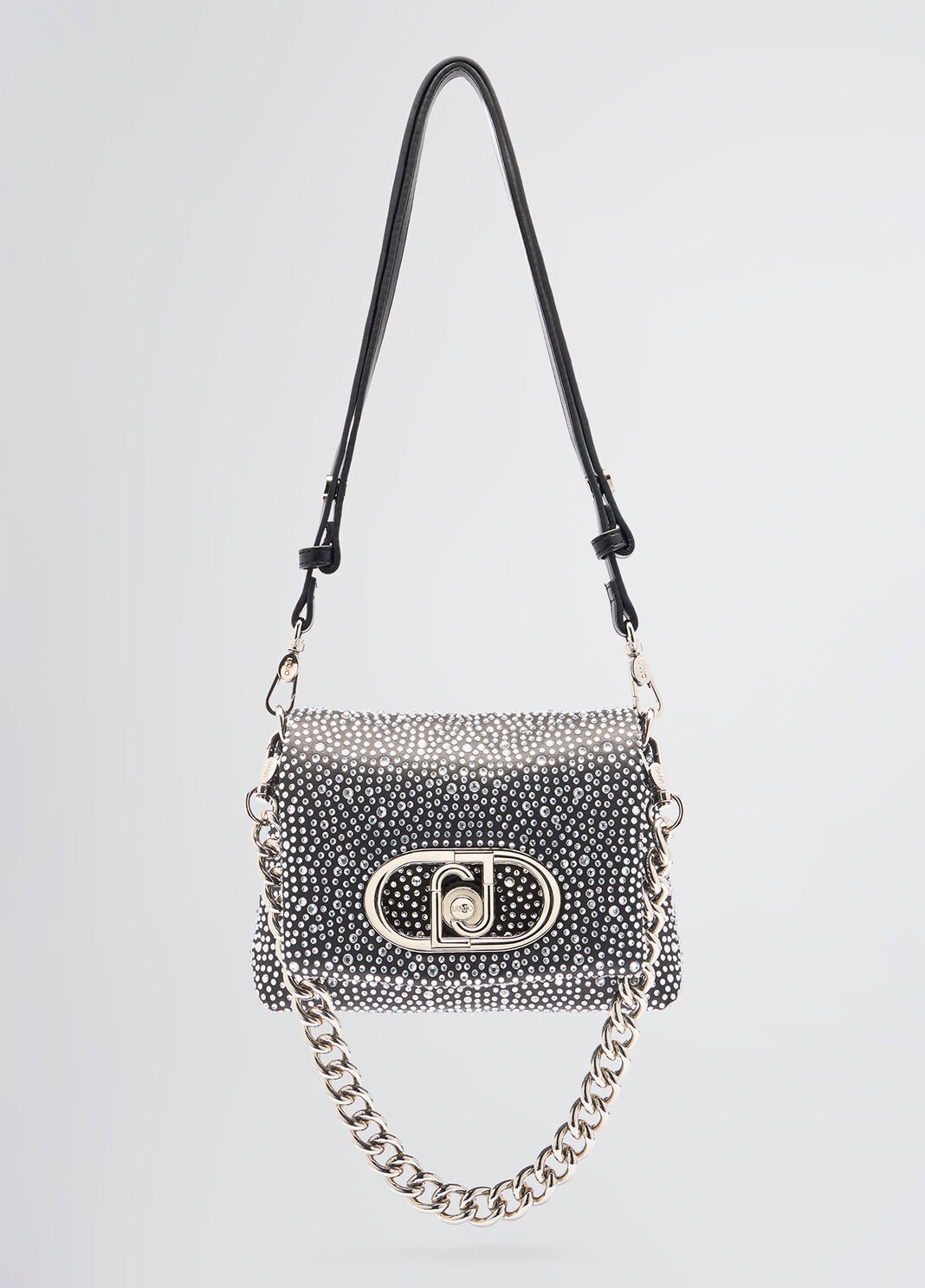 Small LaPuffy bag with rhinestones black Liu Jo - large image number 2