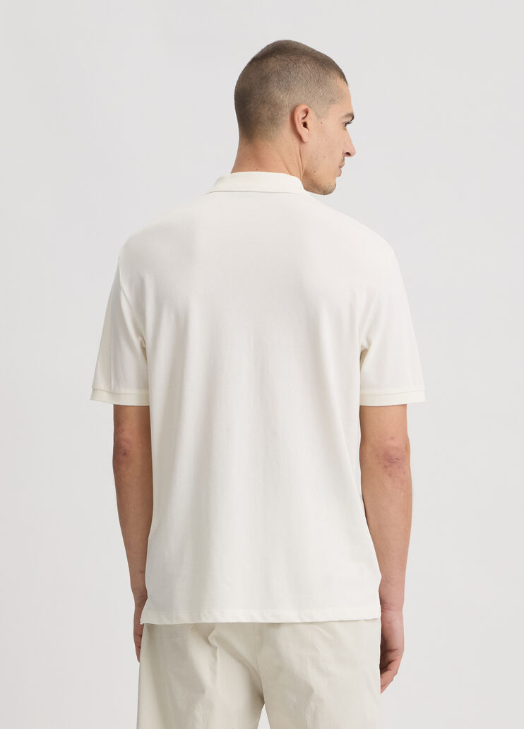White pique polo shirt white Liu Jo - large image number 1 White pique polo shirt white Liu Jo - large image number 1
