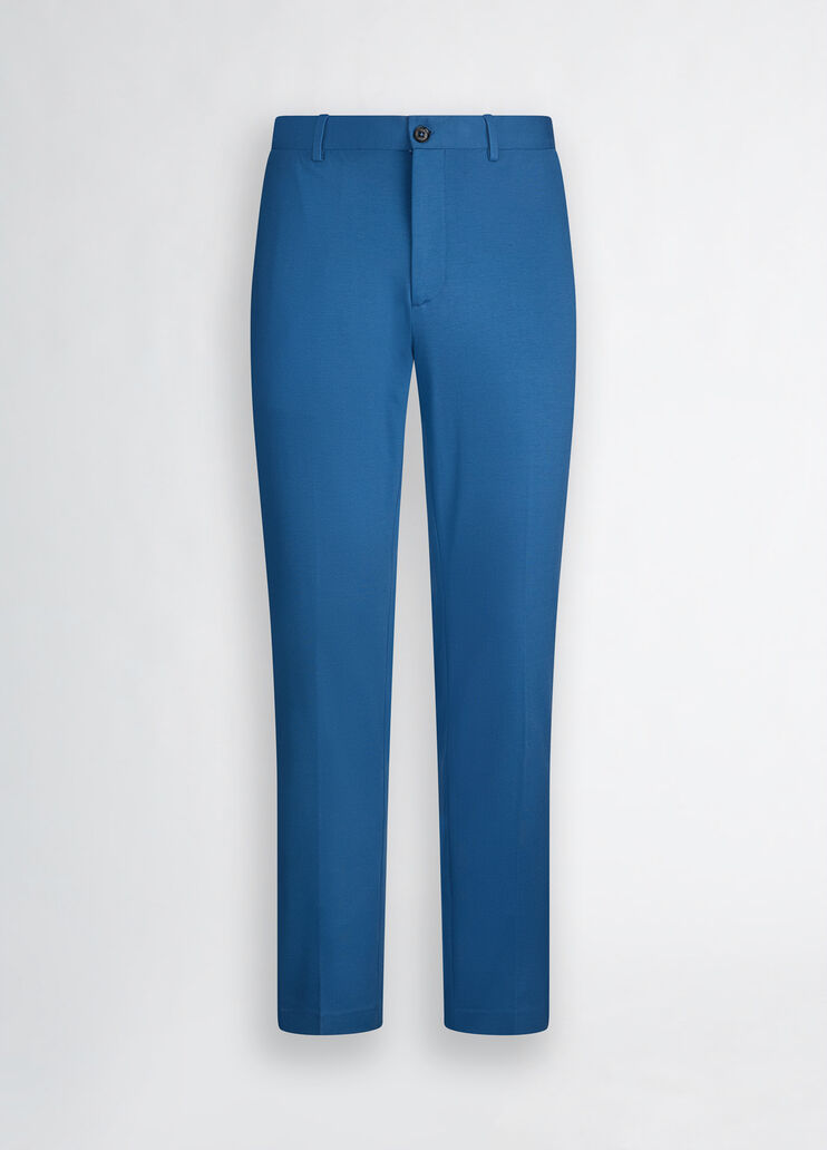 Smart men’s trousers lapis blue Liu Jo - large image number 6 Smart men’s trousers lapis blue Liu Jo - large image number 6