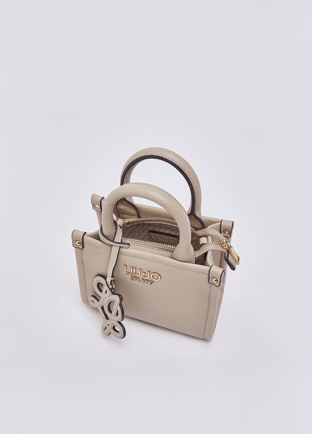 Borsa mini con tracolla jacquard bianco Liu Jo - large image number 6