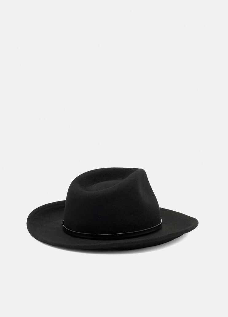 Bonnet en laine noir Liu Jo - large image number 3