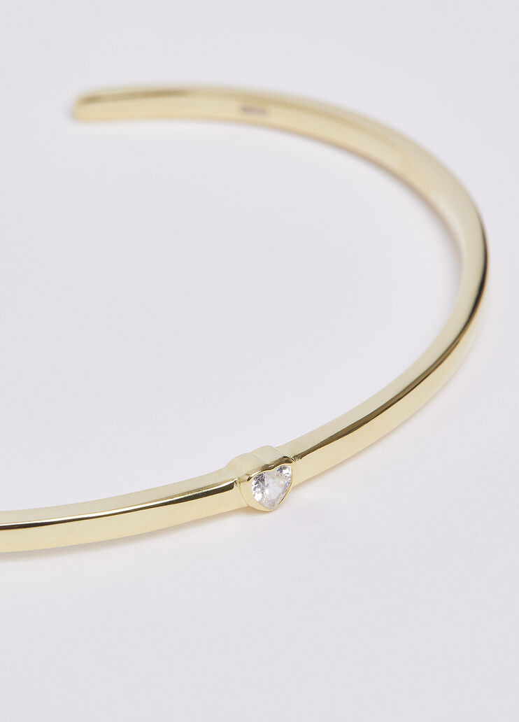 Bracciale rigido in argento color oro Liu Jo - medium