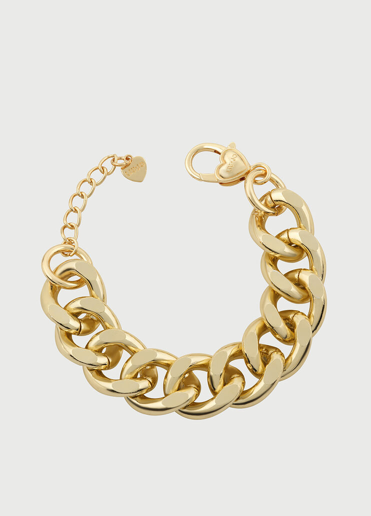 Curb chain bracelet gold-tone Liu Jo - large image number 0 Curb chain bracelet gold-tone Liu Jo - large image number 0