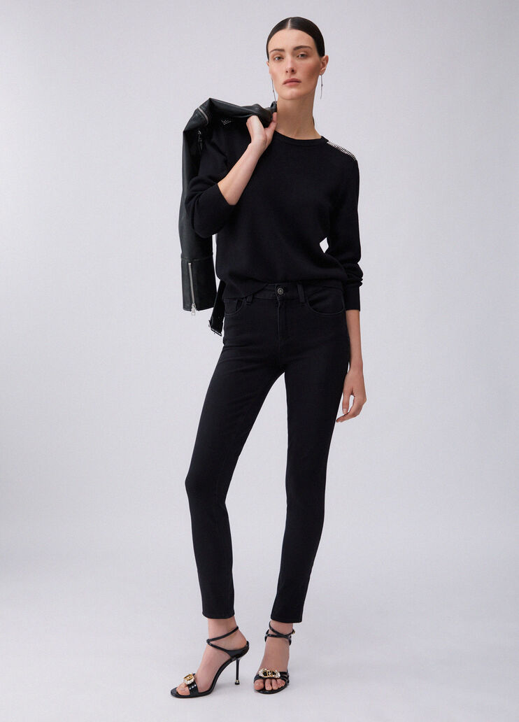 Skinny-Jeans in Amazing Fit Denim-Schwarz Liu Jo - medium