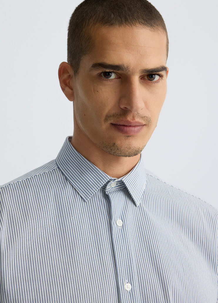 Slim-fit shirt blue striped Liu Jo - large image number 2 Slim-fit shirt blue striped Liu Jo - large image number 2