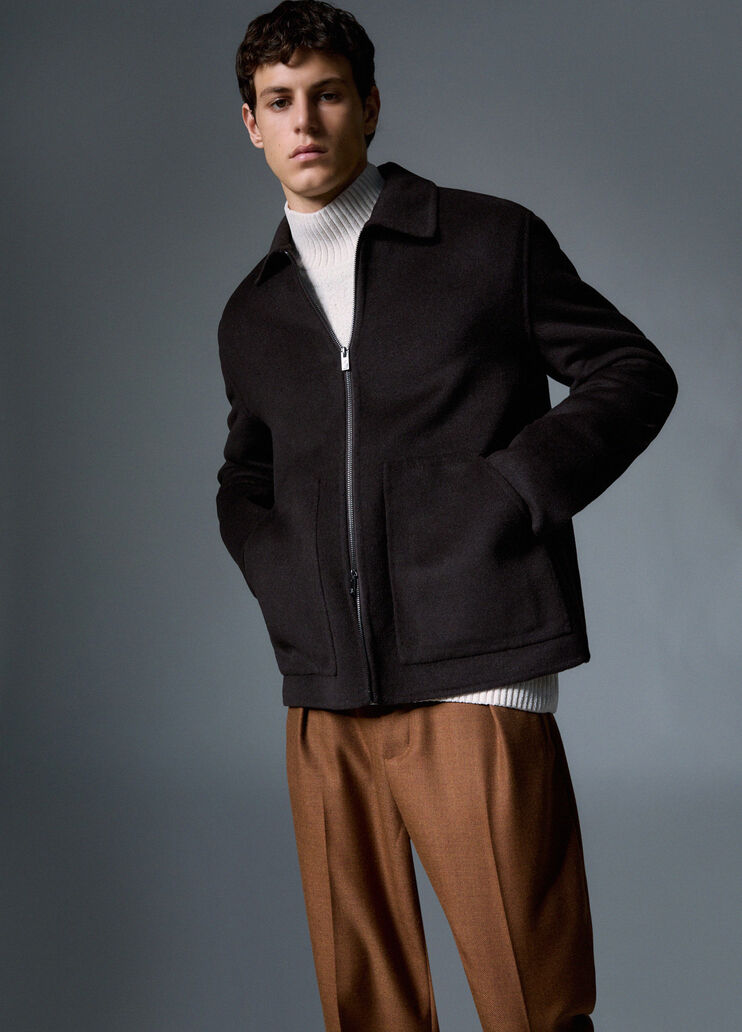 Wool Flannel Overshirt brown Liu Jo - medium