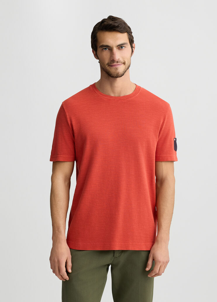 T-shirt with appliqués papaya Liu Jo - medium T-shirt with appliqués papaya Liu Jo - medium