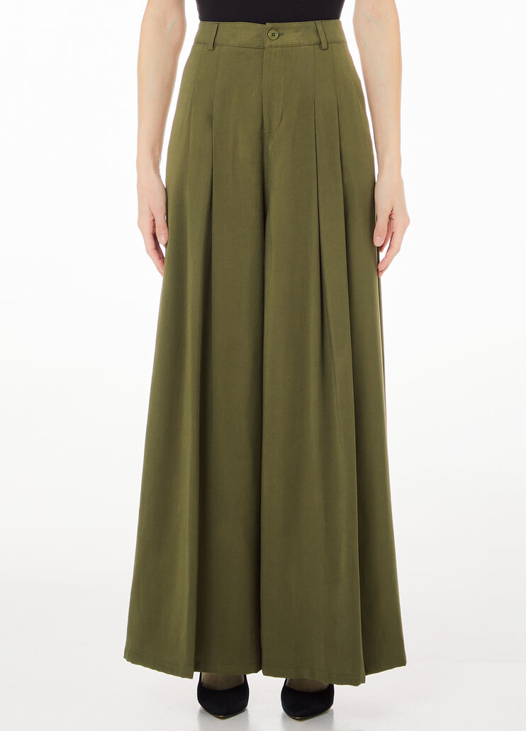 Palazzo-Hose Grün Liu Jo - medium Palazzo-Hose Grün Liu Jo - medium
