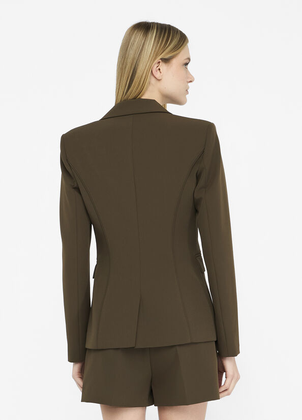 Slim-fit blazer pine Liu Jo - large image number 1