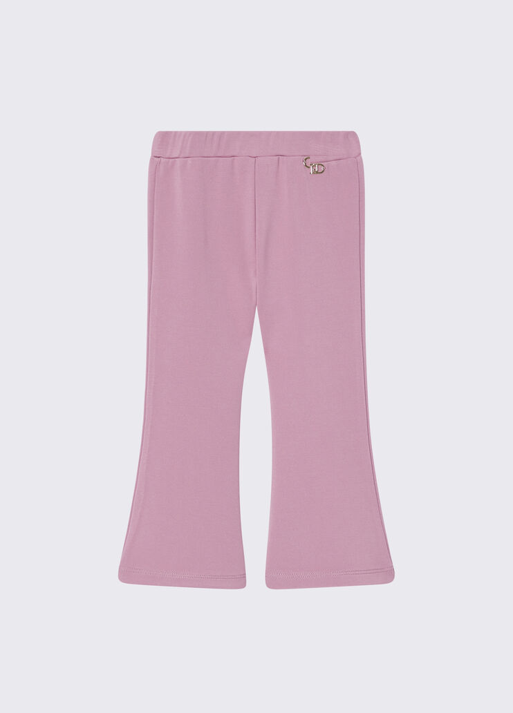 Flare pants in Milano stitch orchid Liu Jo - medium