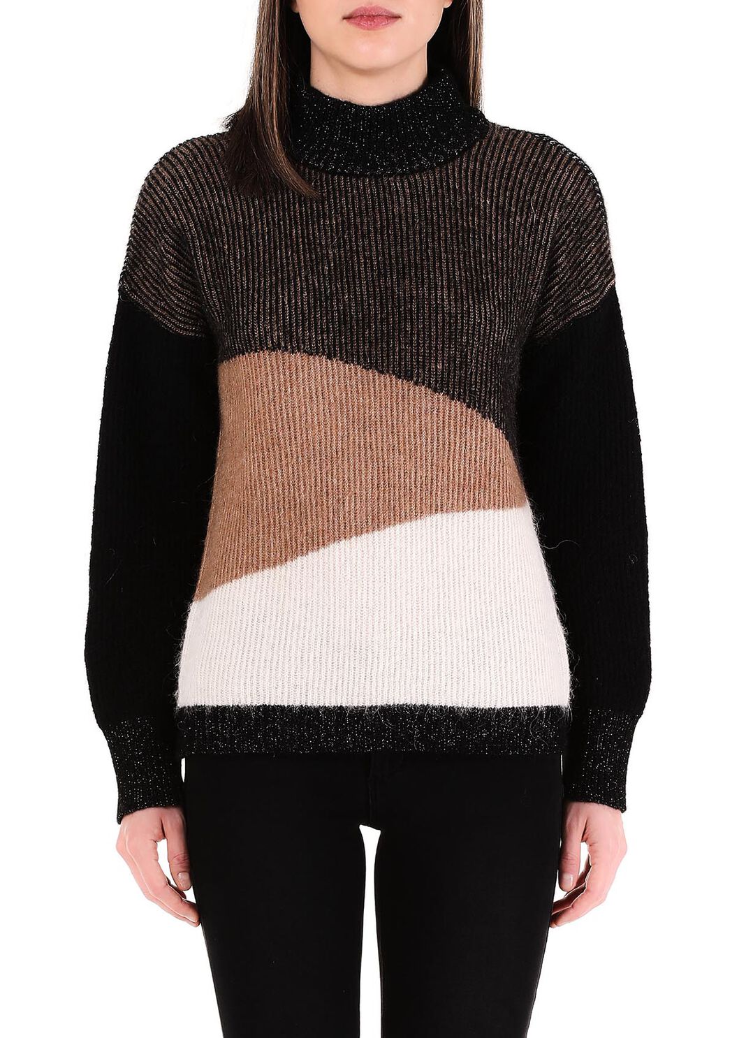 Jumper with inlays multicoloured Liu Jo - large image number 0
