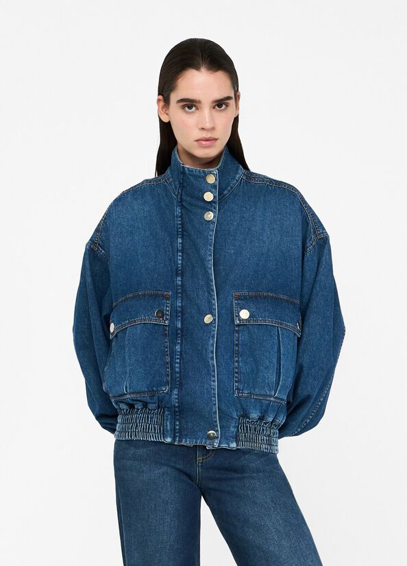Denim jacket blue denim Liu Jo - large image number 0