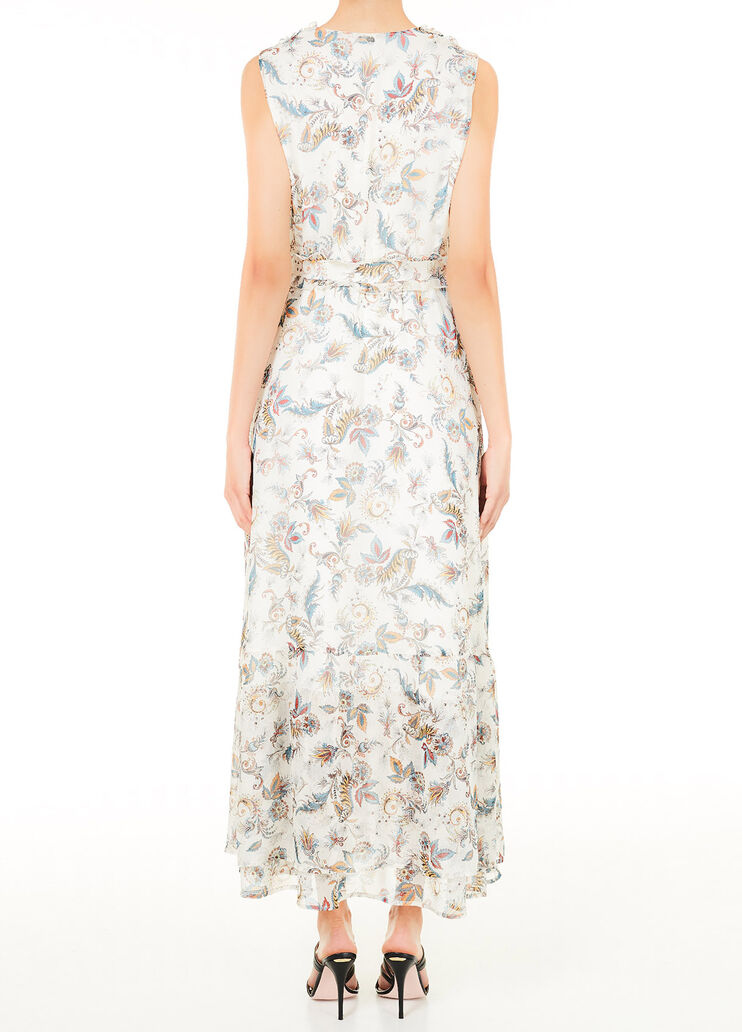 Длинное платье с поясом Пейсли Liu Jo - large image number 1