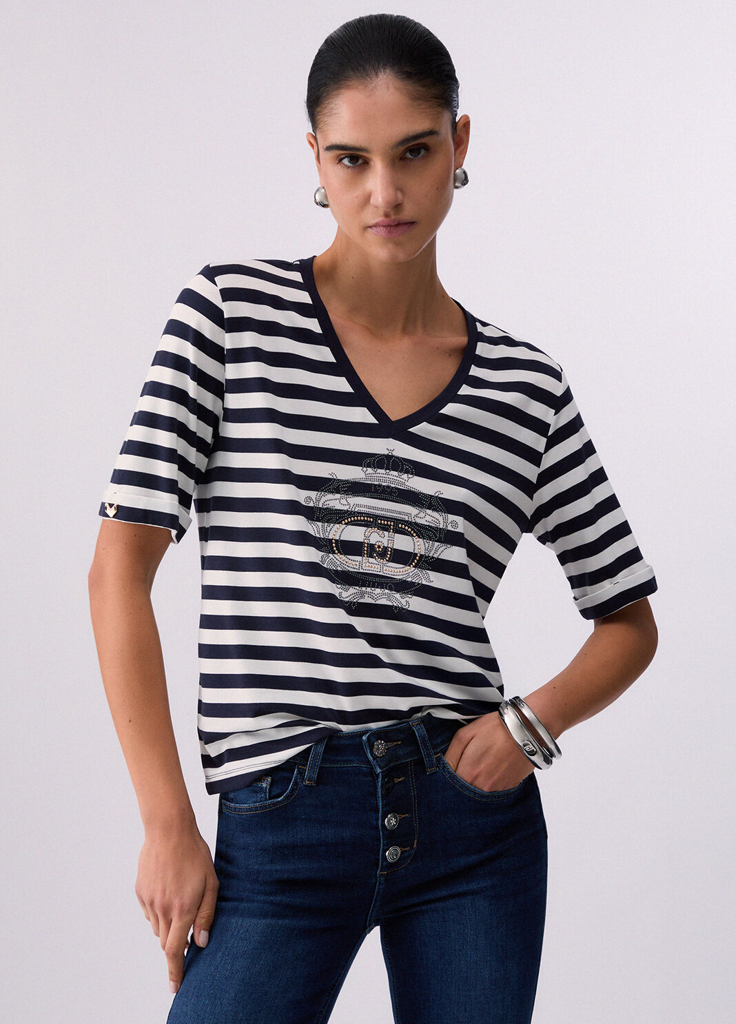 Striped T-shirt blue Liu Jo - large image number 0