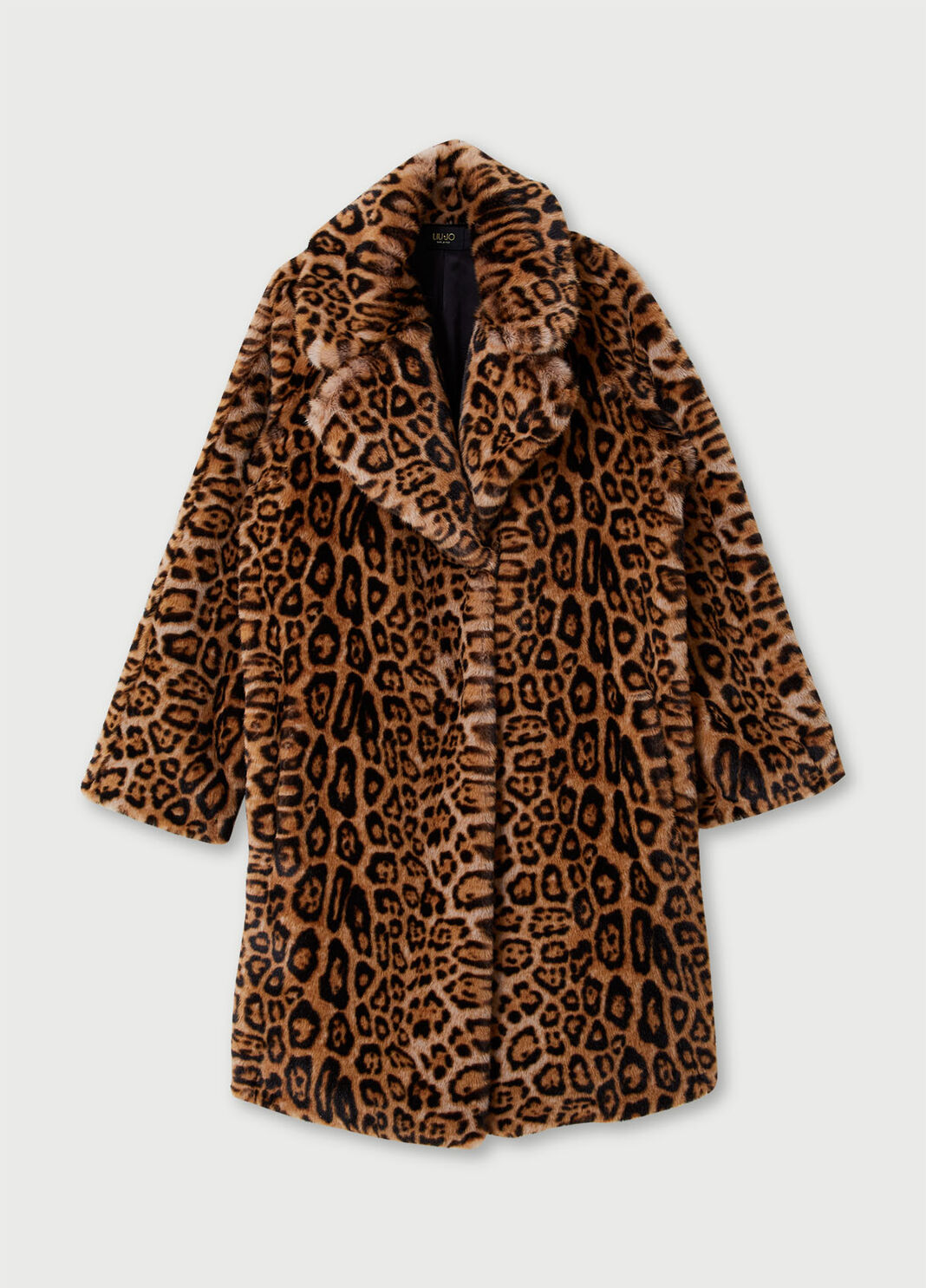 Faux fur dappled coat Dappled Liu Jo - large image number 4