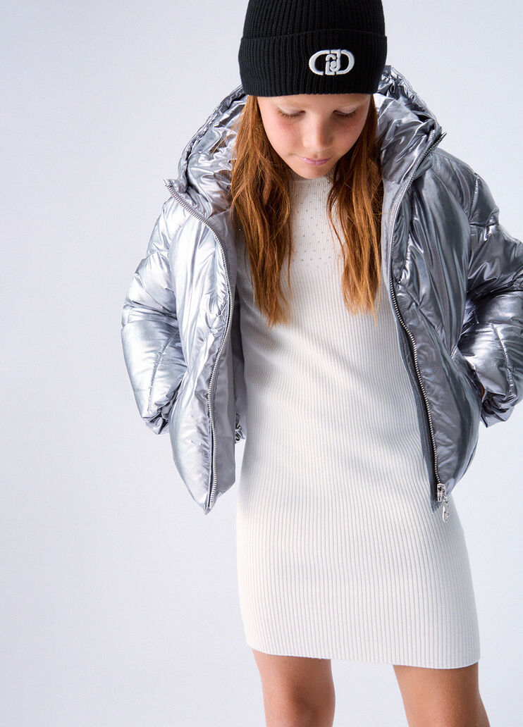 Silver Padded Jacket silver Liu Jo - medium