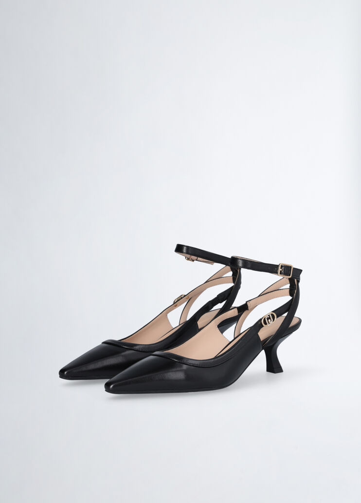 Black slingbacks with low heel black Liu Jo - large image number 2 Black slingbacks with low heel black Liu Jo - large image number 2