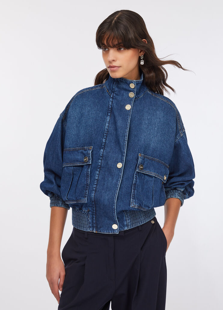 Denim jacket blue denim Liu Jo - large image number 0