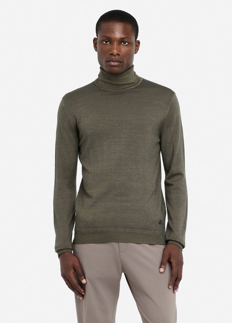 Wool polo-neck moss green Liu Jo - large image number 0 Wool polo-neck moss green Liu Jo - large image number 0