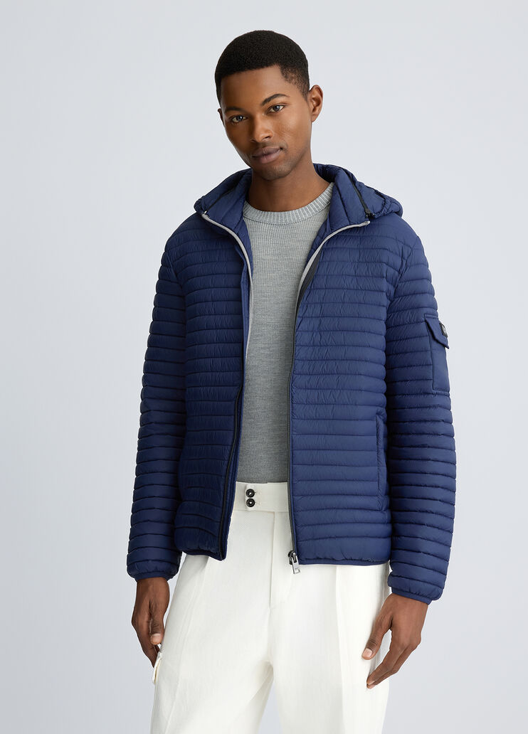 Jacket with detachable hood Blue Liu Jo - medium Jacket with detachable hood Blue Liu Jo - medium