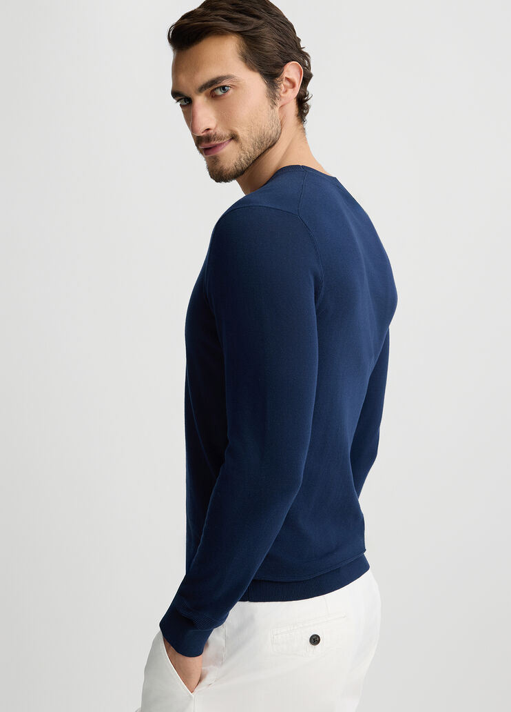 Men’s blue jumper Blue Liu Jo - large image number 3 Men’s blue jumper Blue Liu Jo - large image number 3