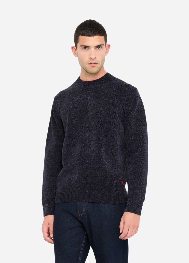 Chenille sweater dark blue Liu Jo - medium Chenille sweater dark blue Liu Jo - medium