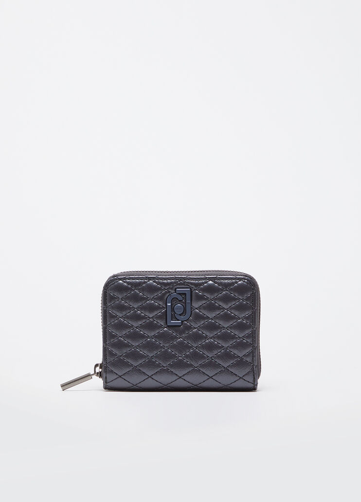 Cartera pequeña guateada gris Liu Jo - medium