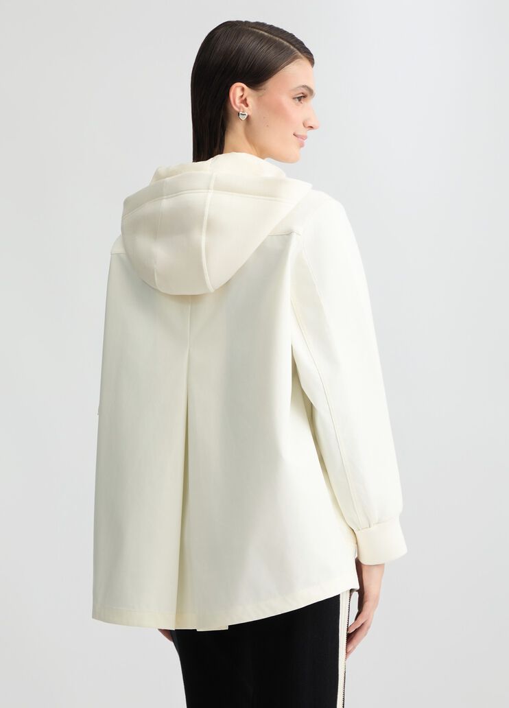 White hooded jacket white Liu Jo - large image number 1 White hooded jacket white Liu Jo - large image number 1
