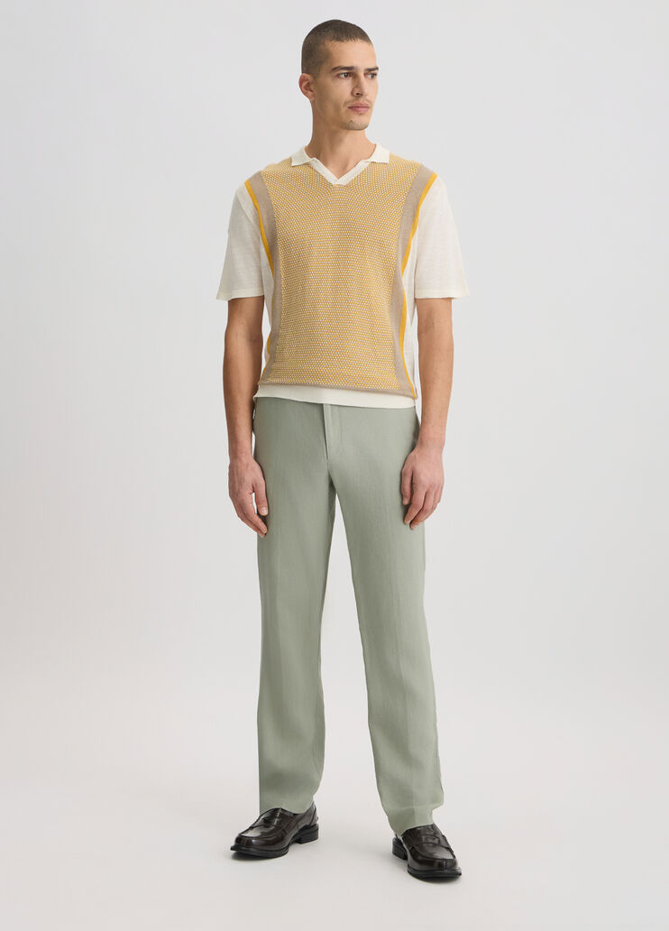 T-shirt with knit detailing yellow Liu Jo - medium T-shirt with knit detailing yellow Liu Jo - medium