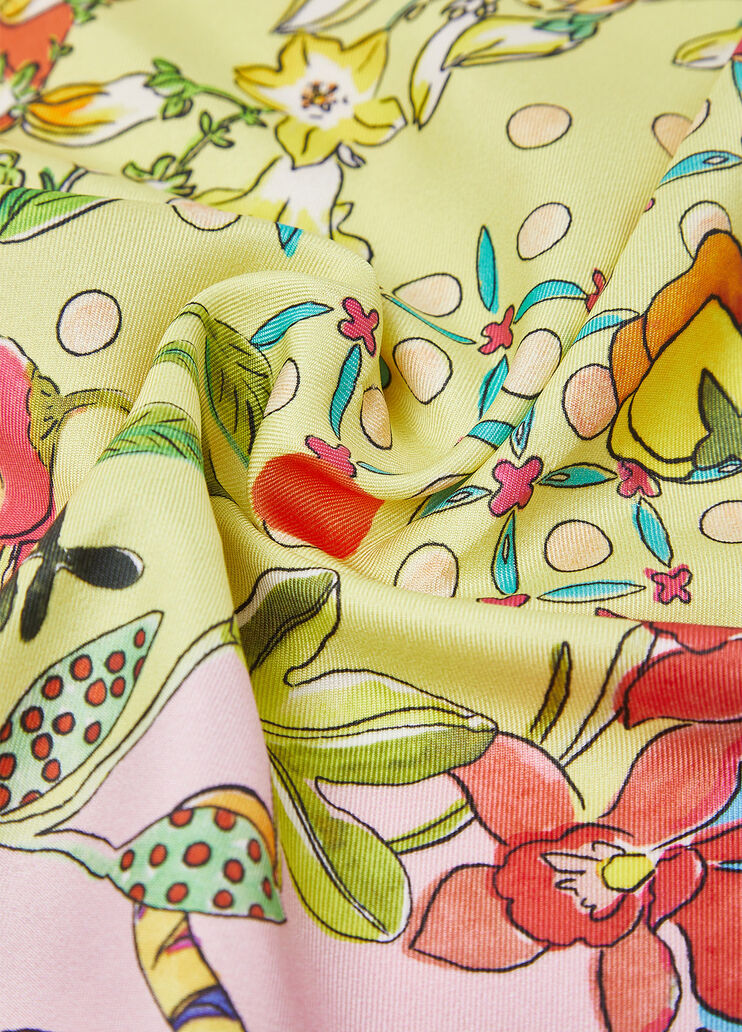 Foulard avec imprim&eacute; multicolore Liu Jo - medium