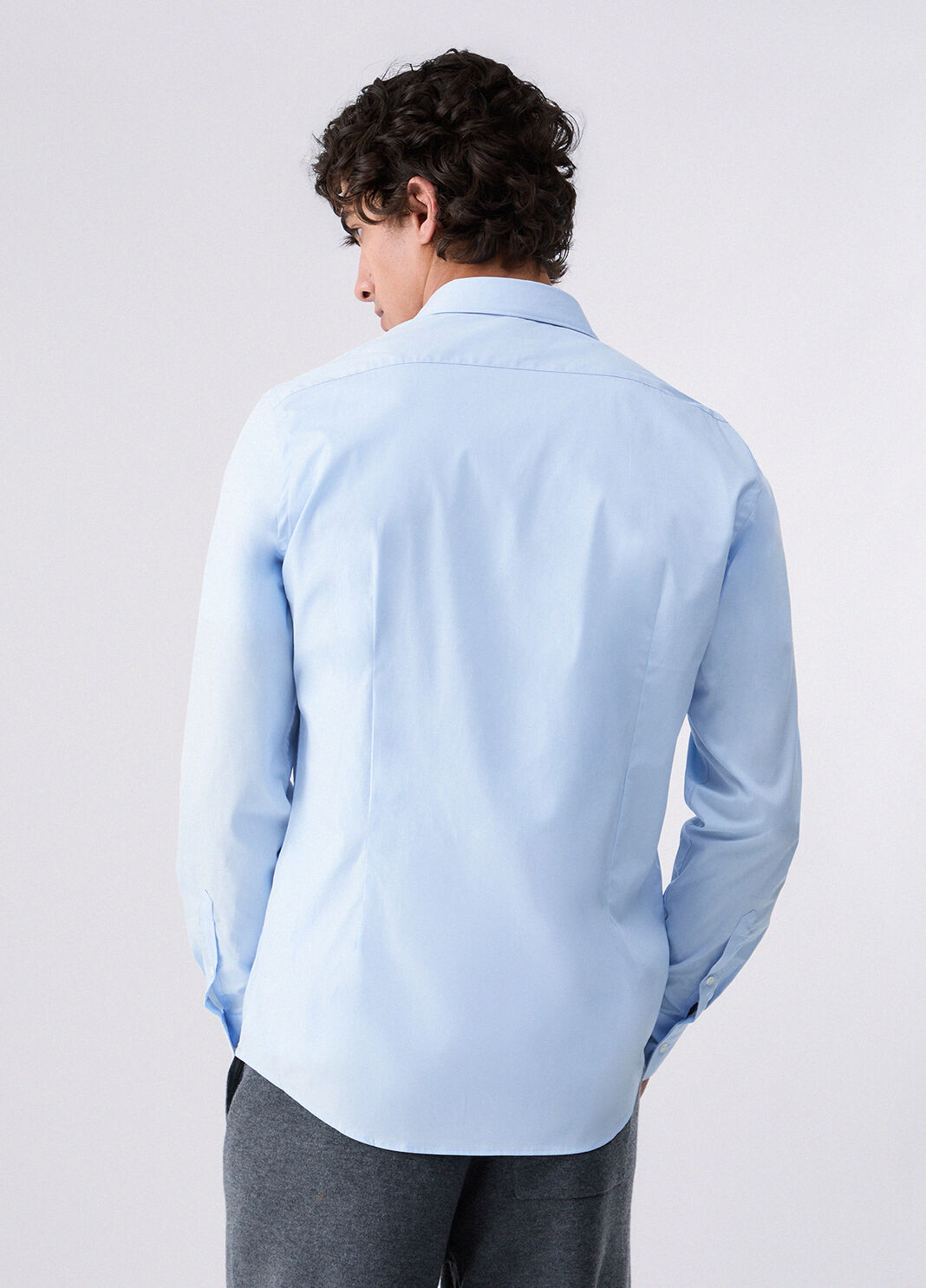 Slim Fit Poplin Shirt light blue Liu Jo - large image number 1