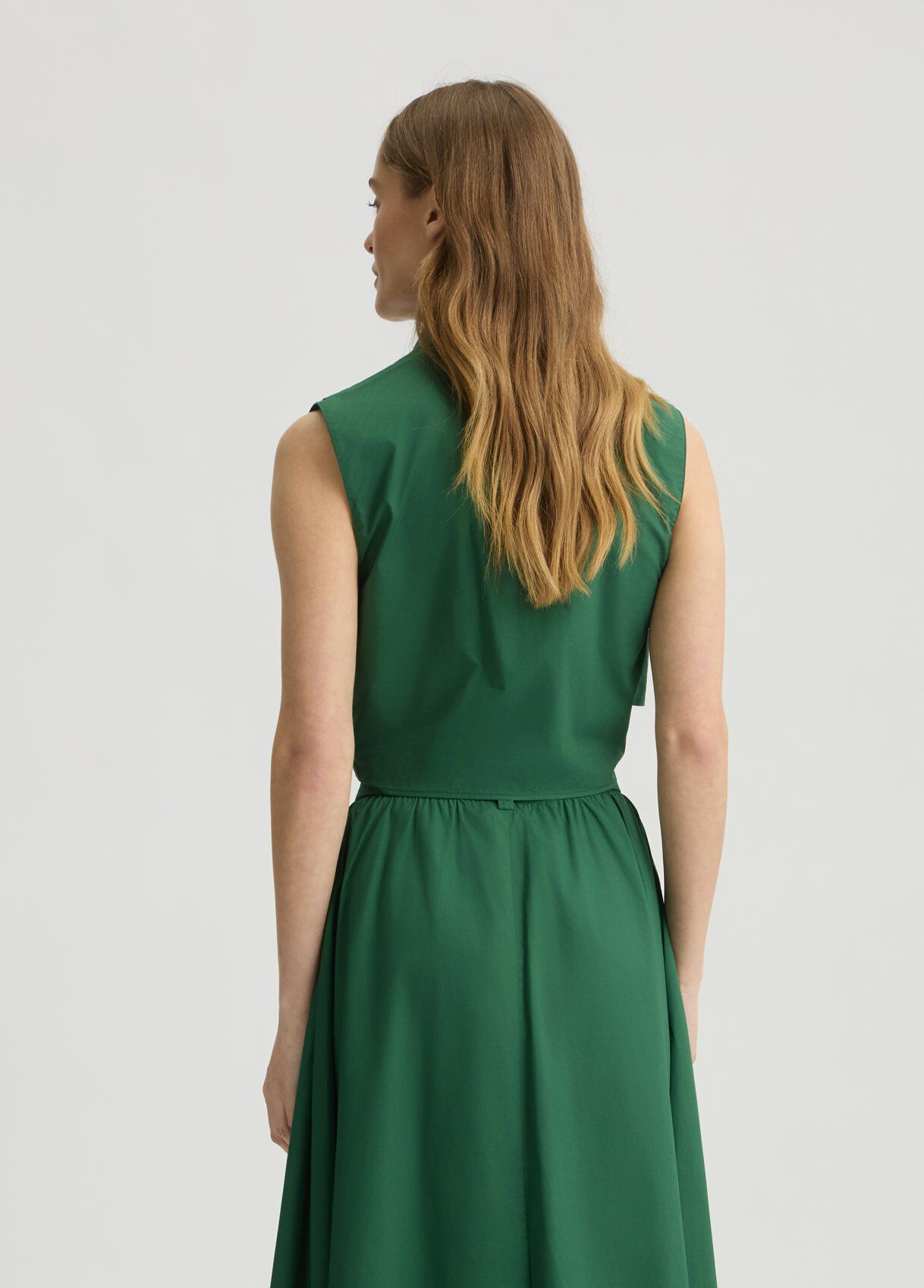 カットソー(長袖/七分) Katie - Katie under pretties long Petite Tie Front Flare Cuff Skater Dress | boohoo