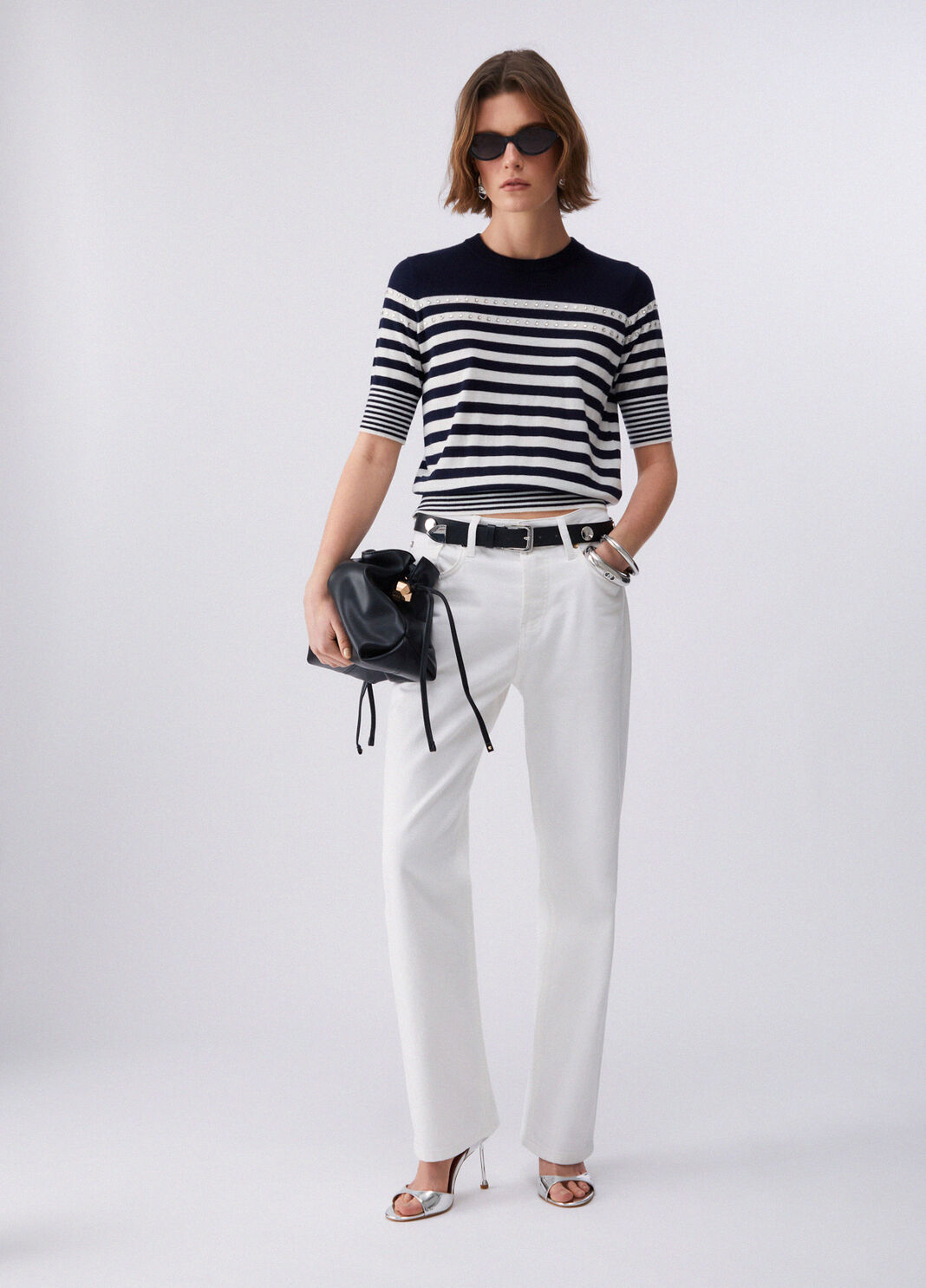 Striped jumper blue Liu Jo - large image number 5