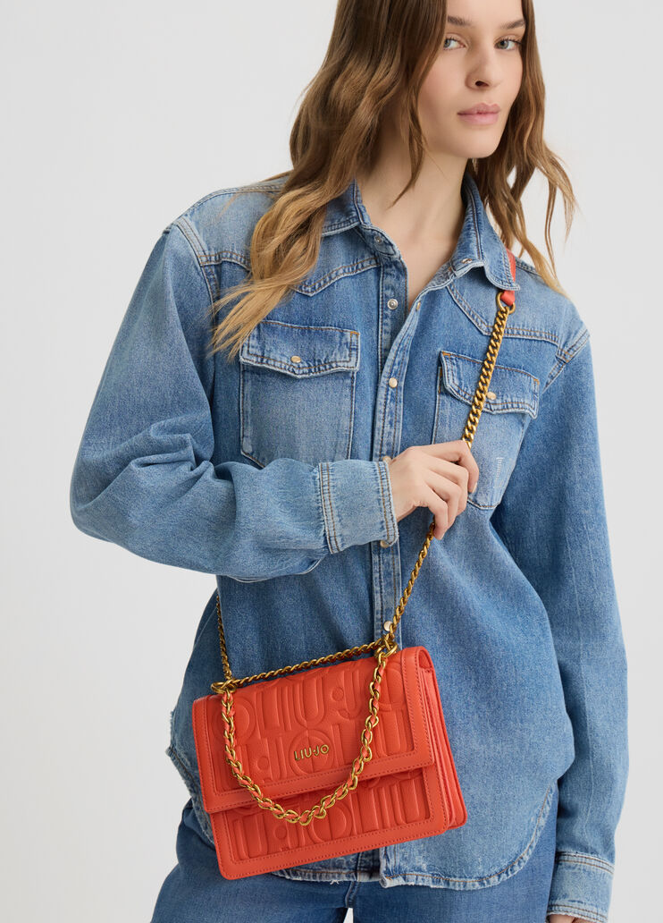 Orange crossbody bag pumpkin Liu Jo - medium Orange crossbody bag pumpkin Liu Jo - medium