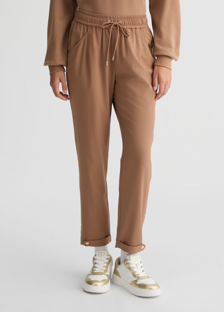 Cropped beige trousers brown Liu Jo - medium Cropped beige trousers brown Liu Jo - medium